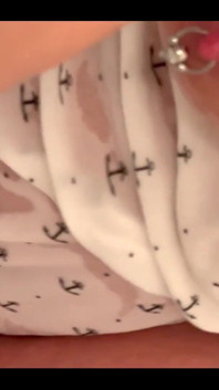 Oiled Big Tits under T-Shirt and get Orgasm putting All Vibrator in Pussy