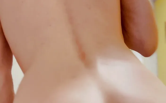 Alex Gold: Horny slut shows hole, has piss and jerks off