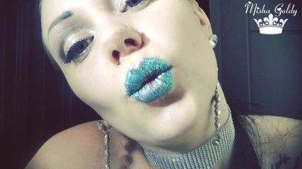 Goddess Misha Goldy: Blaue vagina-lippen riechen und anbetung