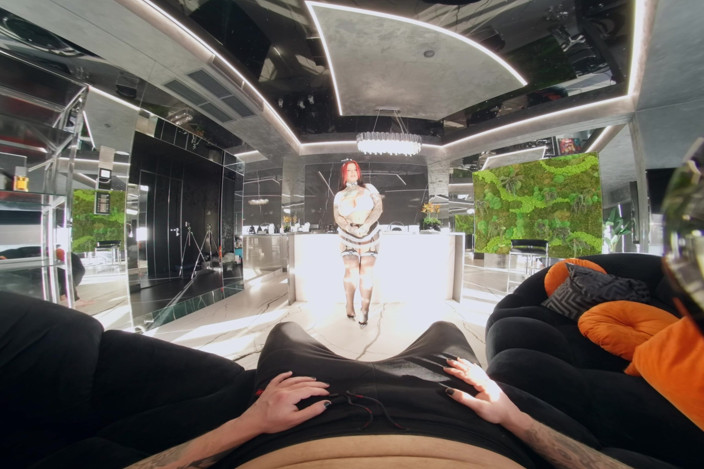 Inked Vr: Французская горничная милфа с большими сиськами трахнула своего босса