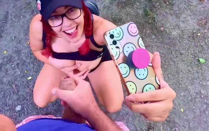 Radio Porno Panda: Made a Special Video Call Very Secret Things at Forest