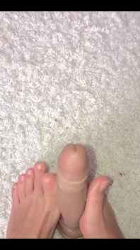 My Feet Touchig Dildo