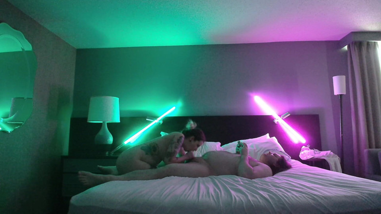 Lady Lazarus: Bts Blowjob and Fucking Harrison Mark Rope Tied