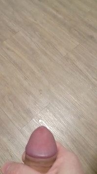 Cumming on the Floor in Slow Motion