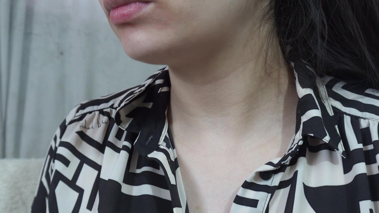 AmayaMori: Si Dia Bermain Dengan Hidung Saya. Saya meletakkan pad silikon...