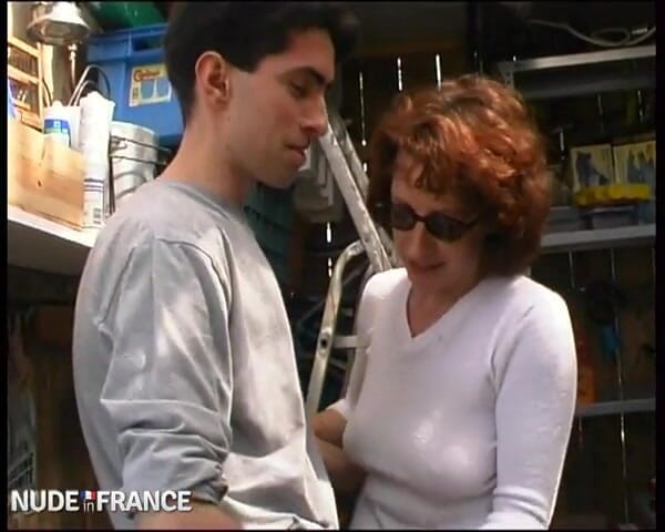 La France a Poil: Hairy Mature Cougar Gets Banged and Facialized by the Young...