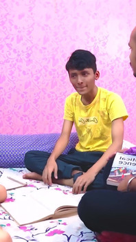 Desi Step Mom Teaches Her Step Son How to Fuck and Get Threesome Fucking Experience with a Teacher ( Hindi Audio ),