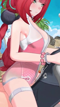 Zenless Zone Zero - Yuzuha a Alice's Secret Plážový sex s Wise - svůdné sténání - 3D NSFW animace
