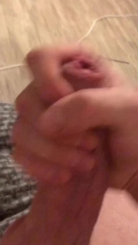 Jerking off on the Toilet