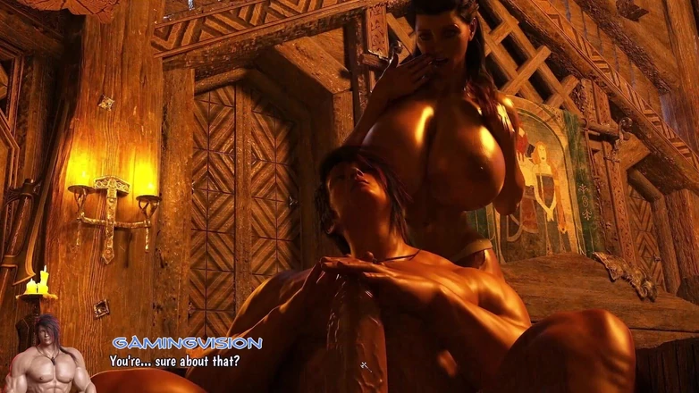 Gaming vision: Barbarian Conquests-v0.3.1 Gamplay with Sex Scene Part 2