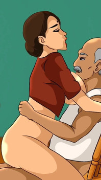 Odcinek 1 - Tharki Sasur pieprzy jej Bahu Hardcore Sex Desi Hentai Indyjski Cartoon Porno XXX Hentai XXX