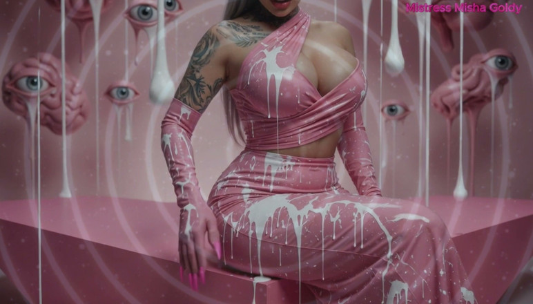 Goddess Misha Goldy: Otevřená ústa, mozek zlomený