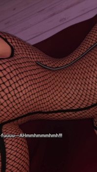 Lisc - chị kế vú to trên fishnet 25