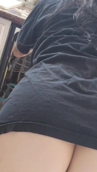 Cum and Clean the Kitchen with Me