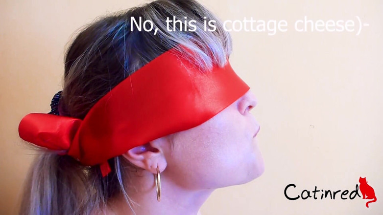 Catin Red: Amatör POV avsugning och matspel - Sperma i munnen