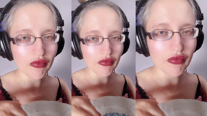 FinDom Goaldigger: Asmr Blueberry Makan - Asmr, Cermin mata, Gergasi