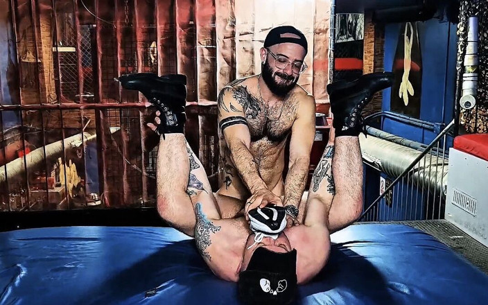 Billy Bones: Two Studs, Billy Bones and Leandr, Go at It Hard-raw,...