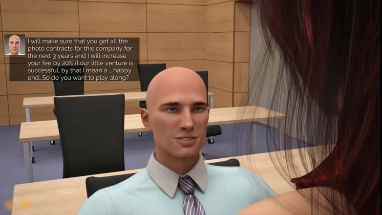 Dirty GamesXxX: Gelukkig huwelijk: sletterig model neukt haar baas om het contract...