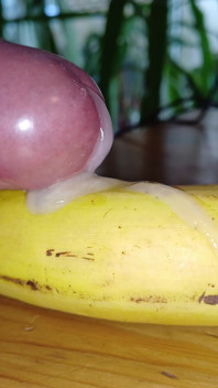 A Gay Dream Comes True. a Highly Potent Premium Sperm Donation for Your Banana Split..mp4