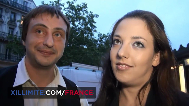 Made In France: Gang bang com jovem morena Daphnée