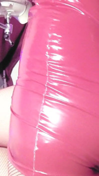 Eva Latex Red PVC Vinyl Femdom BDSM sólo foot Fetish Podpatky