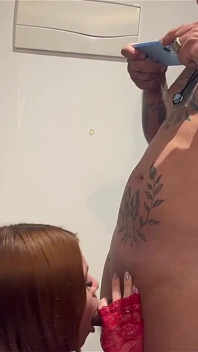 Neighbor Catches Me in the Kitchen, Eats Me and Makes Me Breastfeed