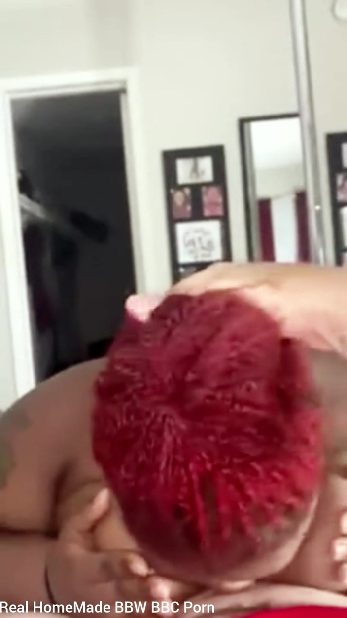 Super sexy ebony cuties: On My Knees Bwc Titfuck Blowjob Slapping His Cock on...