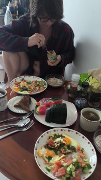 My Sweetest Girl Makes Me the Best Breakfasts