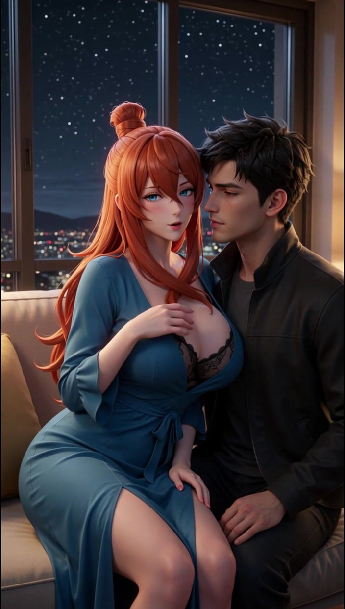 Sdanimacionescol: Mei Teases Her Stepbrother by Showing Him Her Tits and...