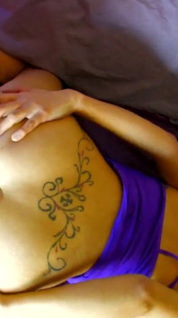 Brunette with Natural Tits Has Anal Sex and Deep Blowjobs While Imbibe It All - Part 3