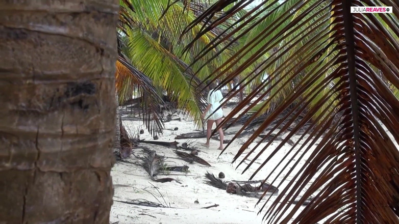 Jasmine RougeXXX: Under the palms in Punta Cana, my friend gets the...