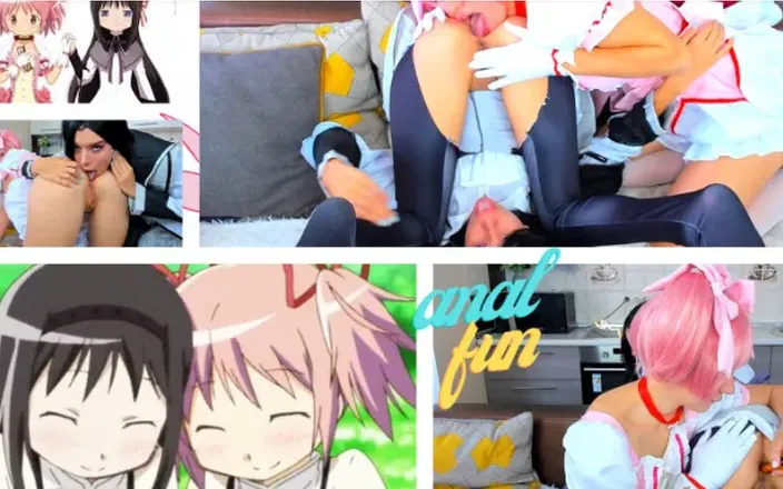 MargoAlisa: Homura Akemi and Madoka Kaname Have Fun