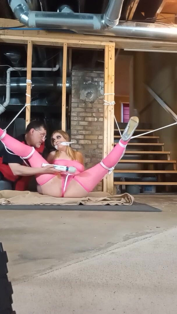 Tropical Lust: BTS bondage shoot