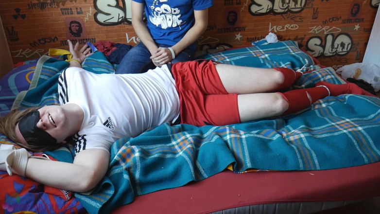Ethan Alex: Tied hunk roughly milked and dominated by a twink
