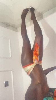 Hot Slim Thick African Ebony Oiled Perky Tits Sexy Dance