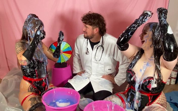 Yourfavecumslut: मानव शरीर रचना स्प्लोशिंग और Gunge पहिया स्पिन!