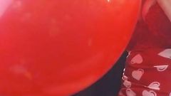 17' Big Red Balloon Blow up