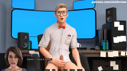 Visual Novels: SexBot 89 - lízání kundičky jazykem