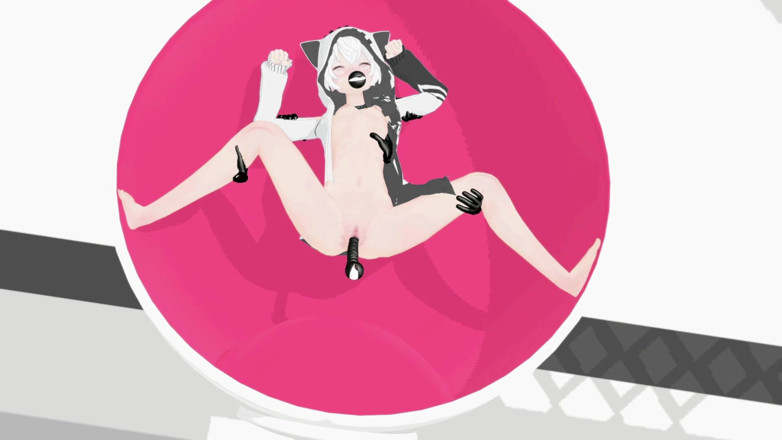 Smixix: Azumaim Loki Hentai mmd 3D 백발 색 편집 Smixix