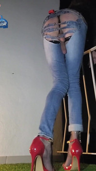 Foda-se O Destroço Do Jaun Na Exposição Para Os Passants. Cumshot 15:01 Vanessabitchx