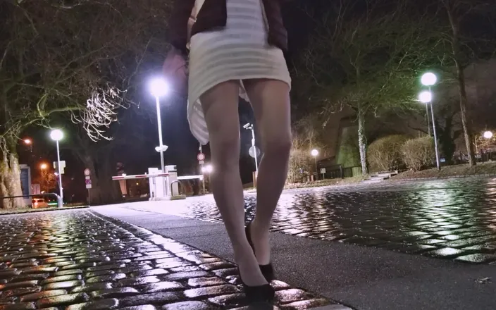 Loreley add: Pantyhose Open in the Crotch with My White Style