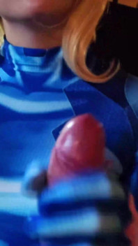 Samus Gives You a Real Blowjob