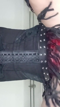 Spanischer Crossdresser Reithahn