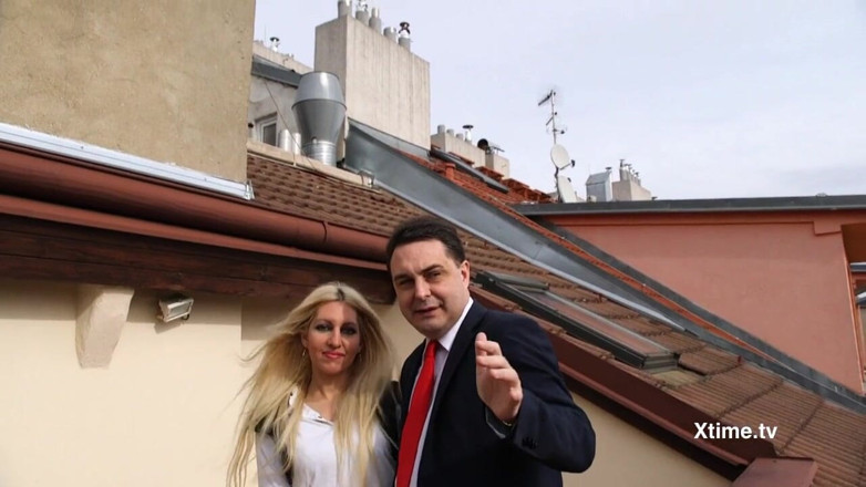 Andrea Dipre Channel: Andrea Dipre - Blowjob on the roof 2