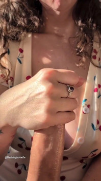 Hotwife Dirty Talking Hand Job