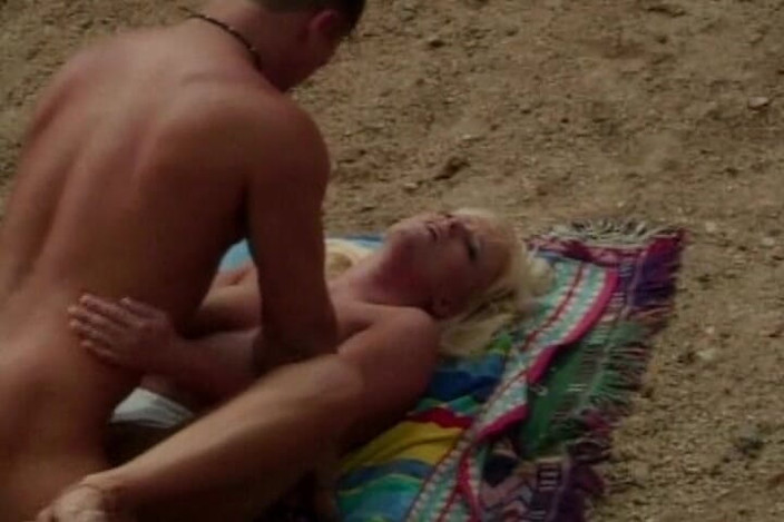 Lovers Of Vintage: Big Facial for Big Boobed Blonde MILF