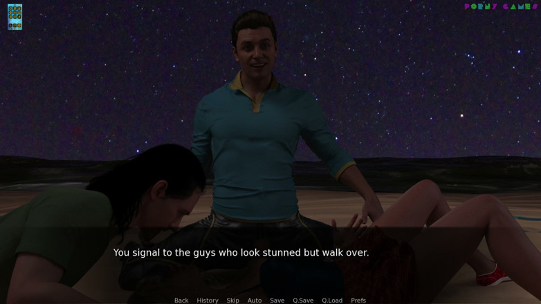 Porny Games: Paradise City by Twisted Arch - Beach Gangbang with Strangers, Overused...