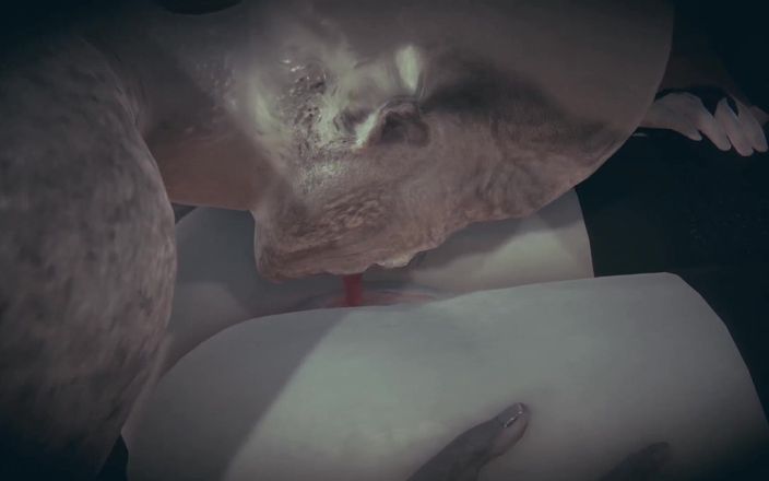 Wraith ward: Lady D recebe sua buceta comida | 3D pornô