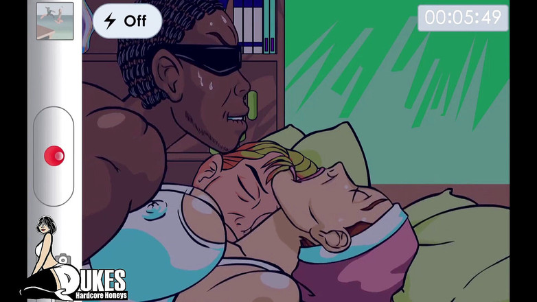 Dukes Hardcore Honeys: 섹스 테이프에 걸린 거유 교사!