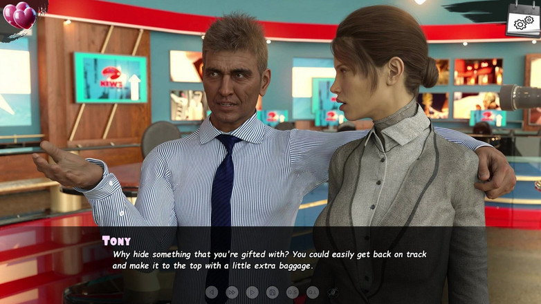 3D Cartoon Porn: Yanan sınırlar 2: Lara'nın patronu göğüs dekoltesi istiyor